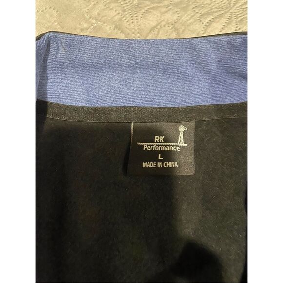 RK Performance Blue and Black Men’s Jacket Large New - Picture 4 of 5